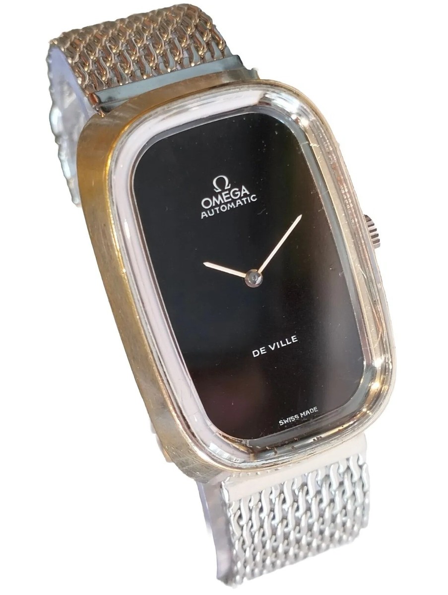 OMEGA DE VILLE AUTOMATIC BLACK DIAL 684 SWISS UNISEX FULL WORKING  