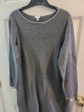 J Jill Sweater Dress. Size Medium. Thick And Warm. Long Sleeved. Knee Length 