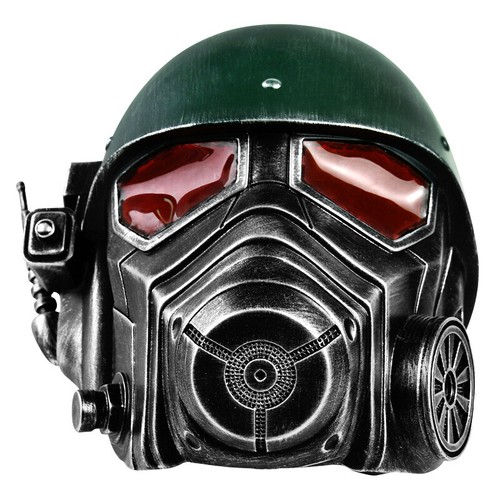 Gioco 1:1 Fallout 4 Veteran Ranger Casco Cosplay Maschera Completa Puntelli Resina Replica - Foto 10 di 12