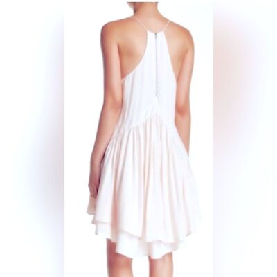 romeo mini dress white Princess Polly Women White Ruffle Romeo Mini