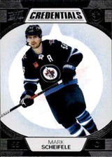 MARK SCHEIFELE 2022-23 Upper Deck Credentials #97 NHL Winn Jets   ID:93194