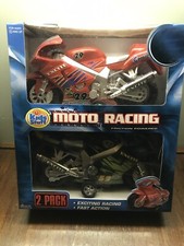 Excite Kids Stuff Moto Racing 2 Pack Friction New/Sealed Ages 4 