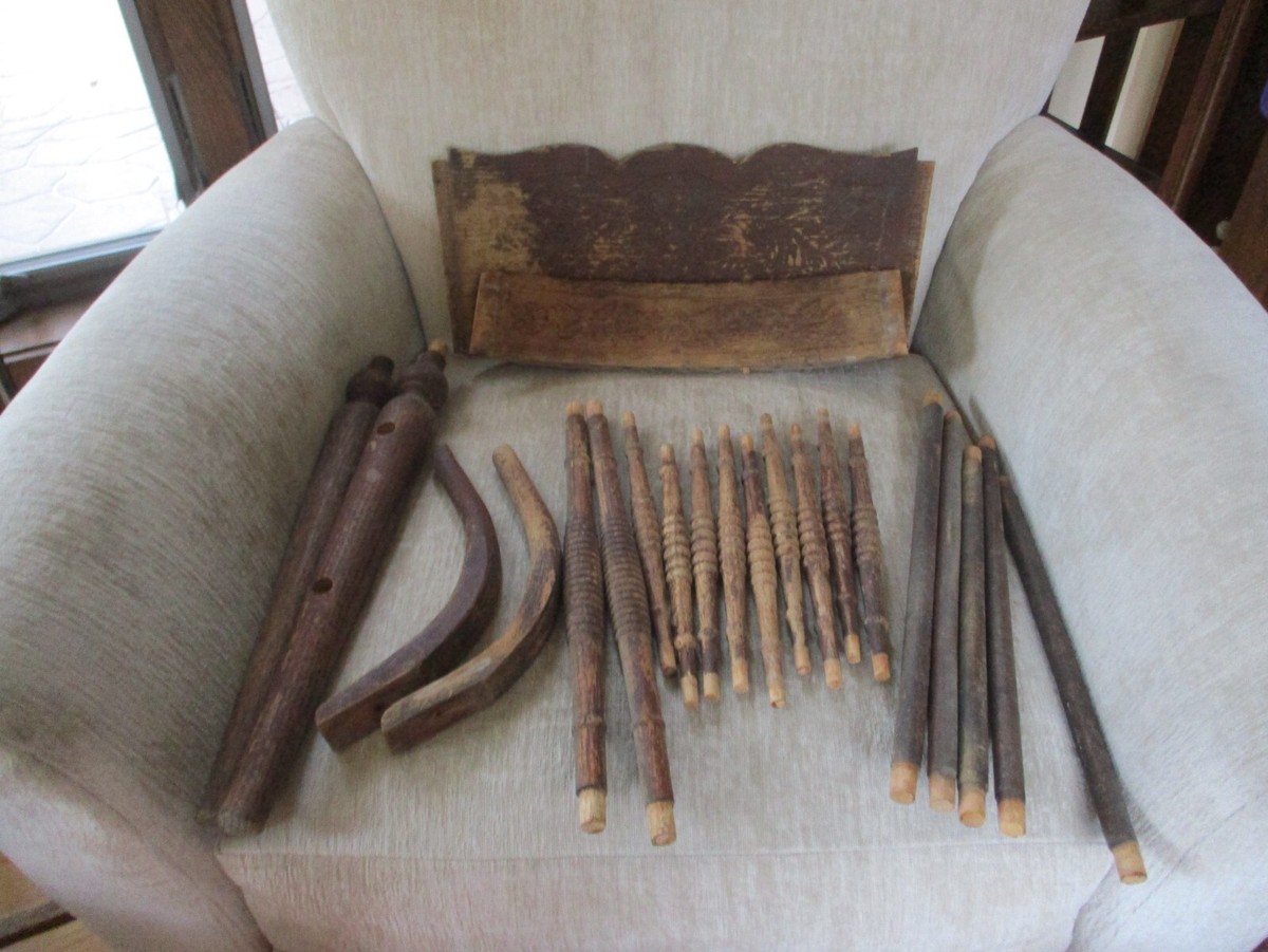 Antique Chair Repair Parts Hips, Spindles, Etc Salvage