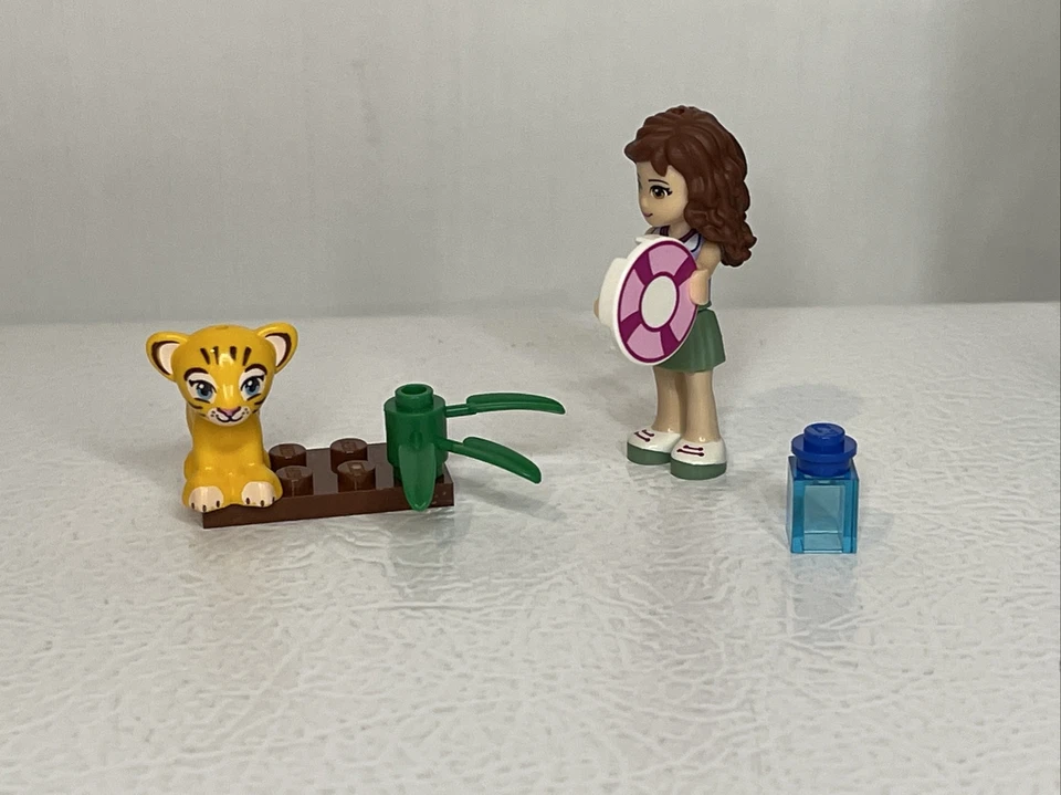 Lego Friends Jungle Falls Rescue 41033 - Casi Completo, Minifiguras Tiger Chameleon Foto 4 de 4