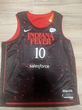 Authentic Nike #10 Blank Indiana Fever WNBA Rebel Edition Jersey Size 56 NWT