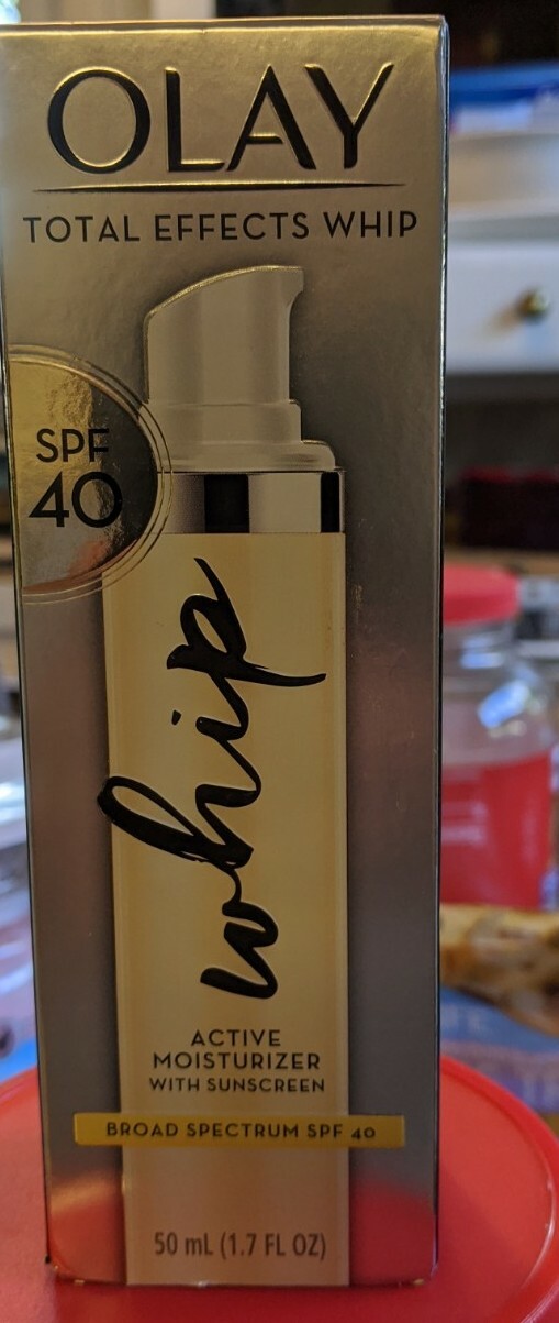 olay total effects whip spf 40