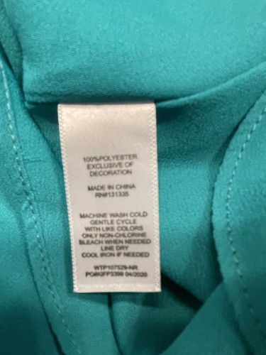 Camisole femme Socialite en dentelle sarcelle, bretelles réglables, taille S neuve avec étiquette - Photo 7/7