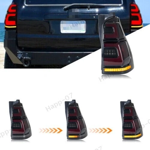 LED Tail Lights For Toyota 4Runner 4th GEN 03-09 Sequential Animation Rear Lamps - Imagem 2 de 4
