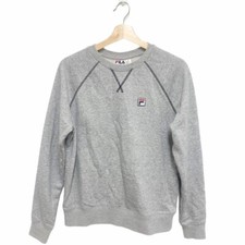 Fila Grey Pullover Creckneck Sweatshirt Size Medium