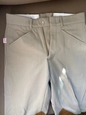 Mens Tailored Sportsman Knee Patch Breeches, Size 28 Regular. 4-Way Stretch