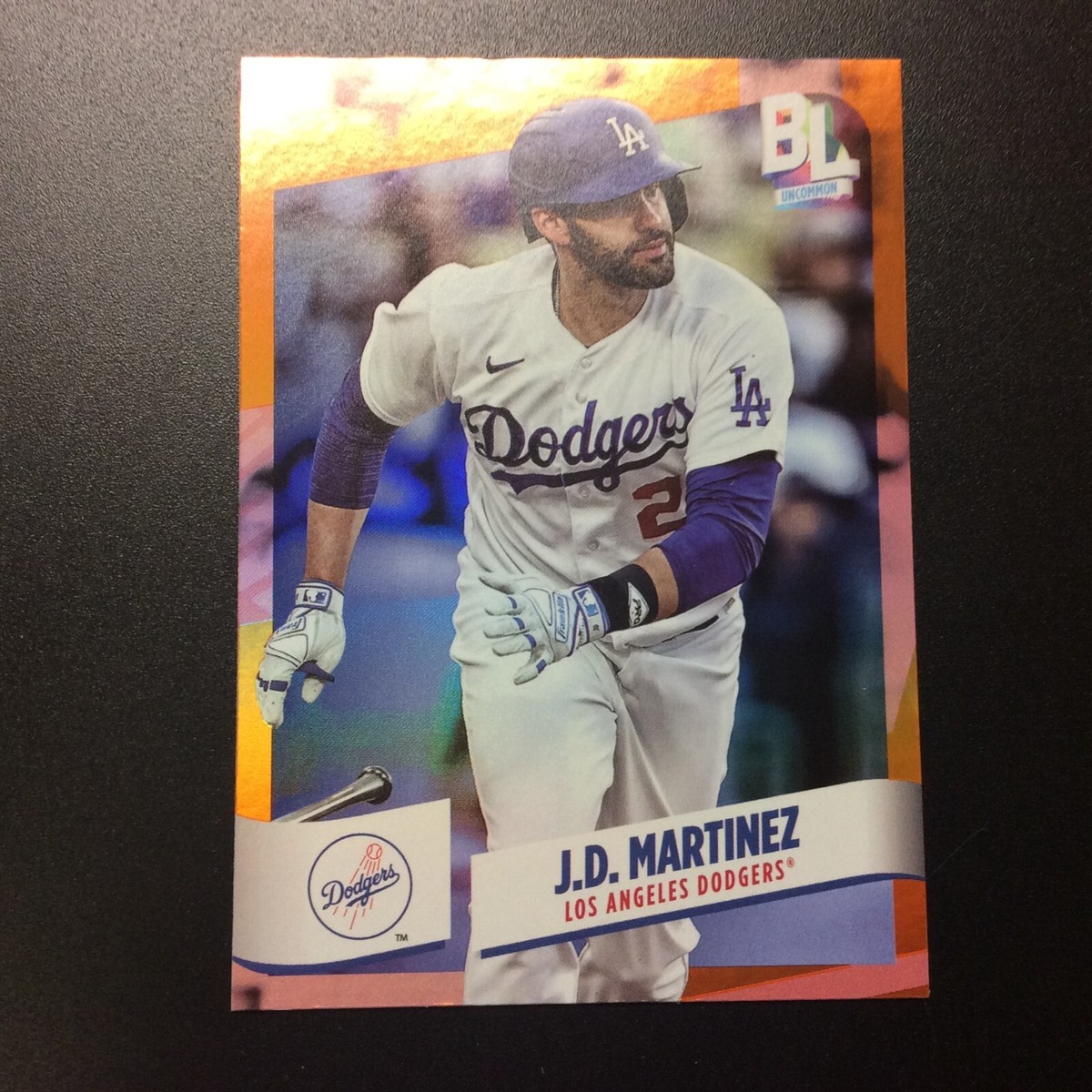 MLB オートグラフボール JD 2024 Topps Big League #204 J.D. Martinez Los Angeles Dodgers