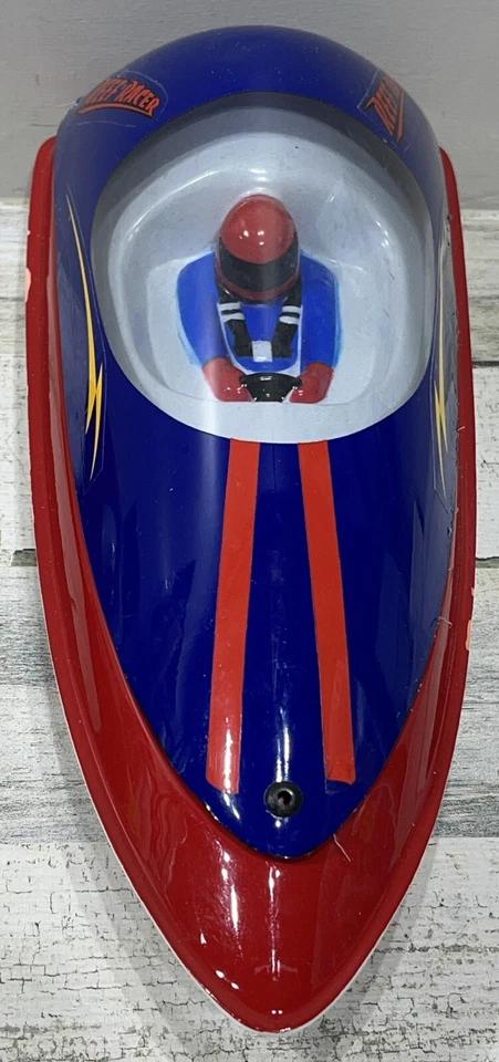 AquaCraft Reef Racer 2 Electric Vee-Hull Boat Red And Blue Hull No RC No Battery - Image 4 of 4