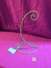 Coton Colors GREEN 9" Metal Ornament Holder Stand