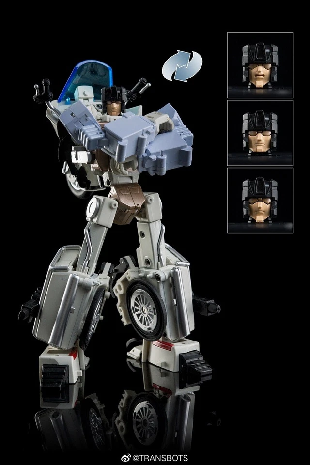 In Stock New X-Transbots MX-33 MX33 Jocund Defensor Groove  Figure - Image 2 of 4