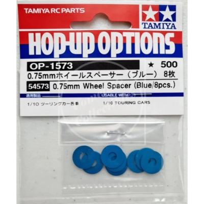 Tamiya 54573 0.75mm Wheel Spacer (Blue / 8 pcs) | eBay