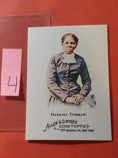 2008 Topps Allen and Ginter #183 Harriet Tubman, (American Abolitionist), cd4