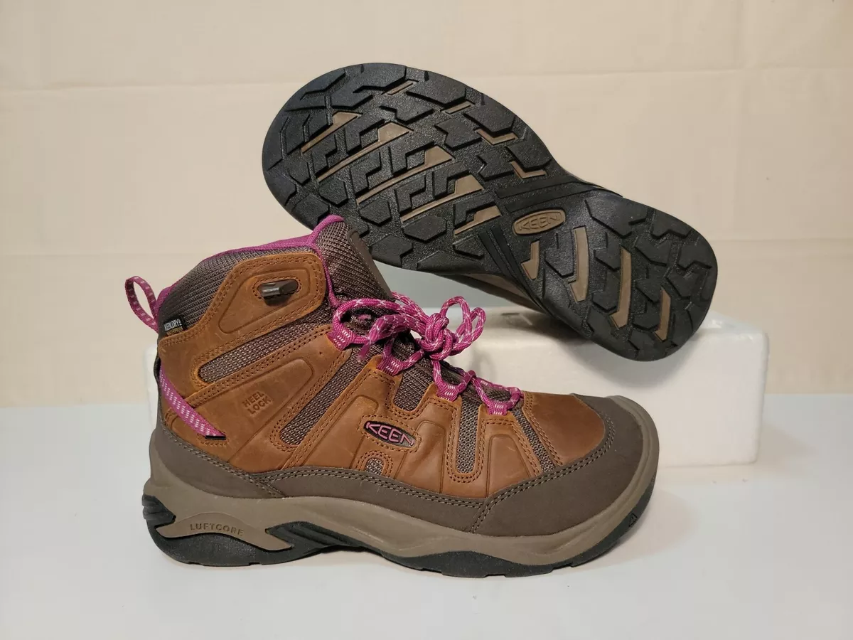 KEEN WOMEN S CIRCADIA MID WATERPROOF HIKING BOOTS SYRUP