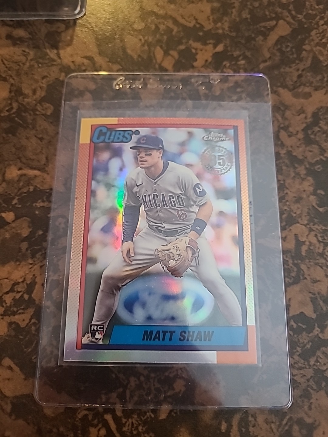 2025 Topps Chrome Update #90CU-20 Matt Shaw 1990 Topps Chrome