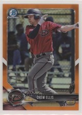 2018 Bowman Draft Chrome Orange Refractor /25 Drew Ellis #BDC-21 s3g