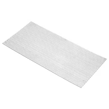 11.8" L x 5.9" W Perforated Metal Sheets 16Ga 0.12" Hole 304 Stainless Steel