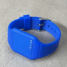 Dakota Fusion Neon LED Touch Watch Blue Untested