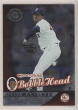 2001 Donruss Class Of 2001 Bobble Head 1152/2000 Pedro Martinez #19 HOF sh7