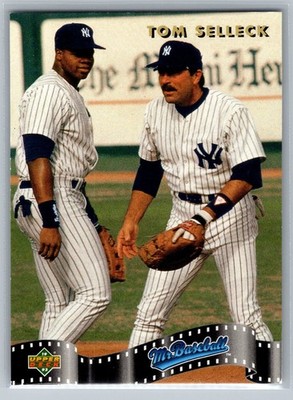 1992 Upper Deck - Specials Mr. Baseball Tom Selleck, Frank Thomas #SP4