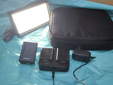 Polaroid 312 Variable Super Bright LED Photo Video Light w Batteries, DC Case