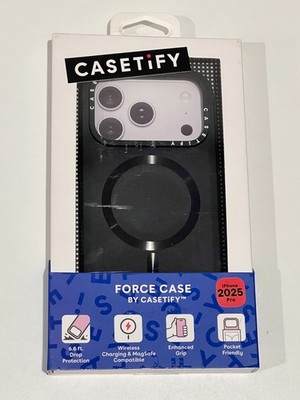 CASETiFY Force Case w/ Magsafe for iPhone 17 Pro - Black