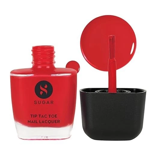 SUGAR Cosmetics Tip Tac Toe Nail Lacquer Classic | Long-lasting, 100% Chip-resis