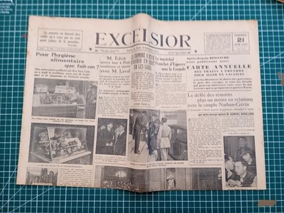 BE333 Excelsior Zeitung 1935 Juni - Diverse Fakten - Lebensmittelhygiene
