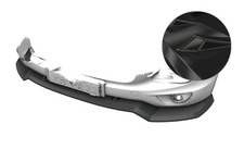 CSR Frontspoiler | Cup-Spoilerlippe mit ABE für Porsche Cayenne (Typ 92A) CSL966