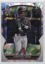 2023 Bowman Chrome Prospects Atomic Refractor Christian Cerda #BCP-56 0o2b
