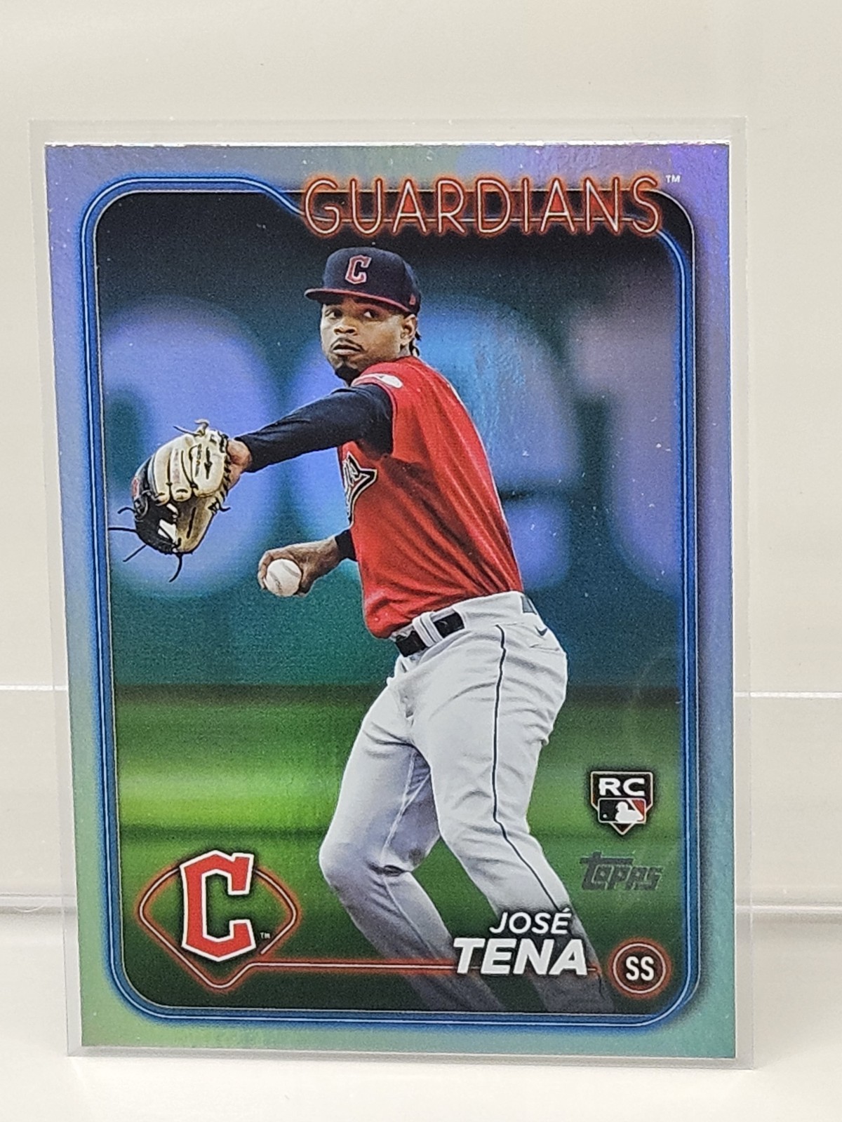 2024 Topps Series 2 - Jose Tena #678 Rainbow Foil (RC)
