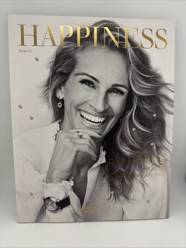 Happiness Issue #1 Julia Roberts Promotional Booklet for Chopard Watches