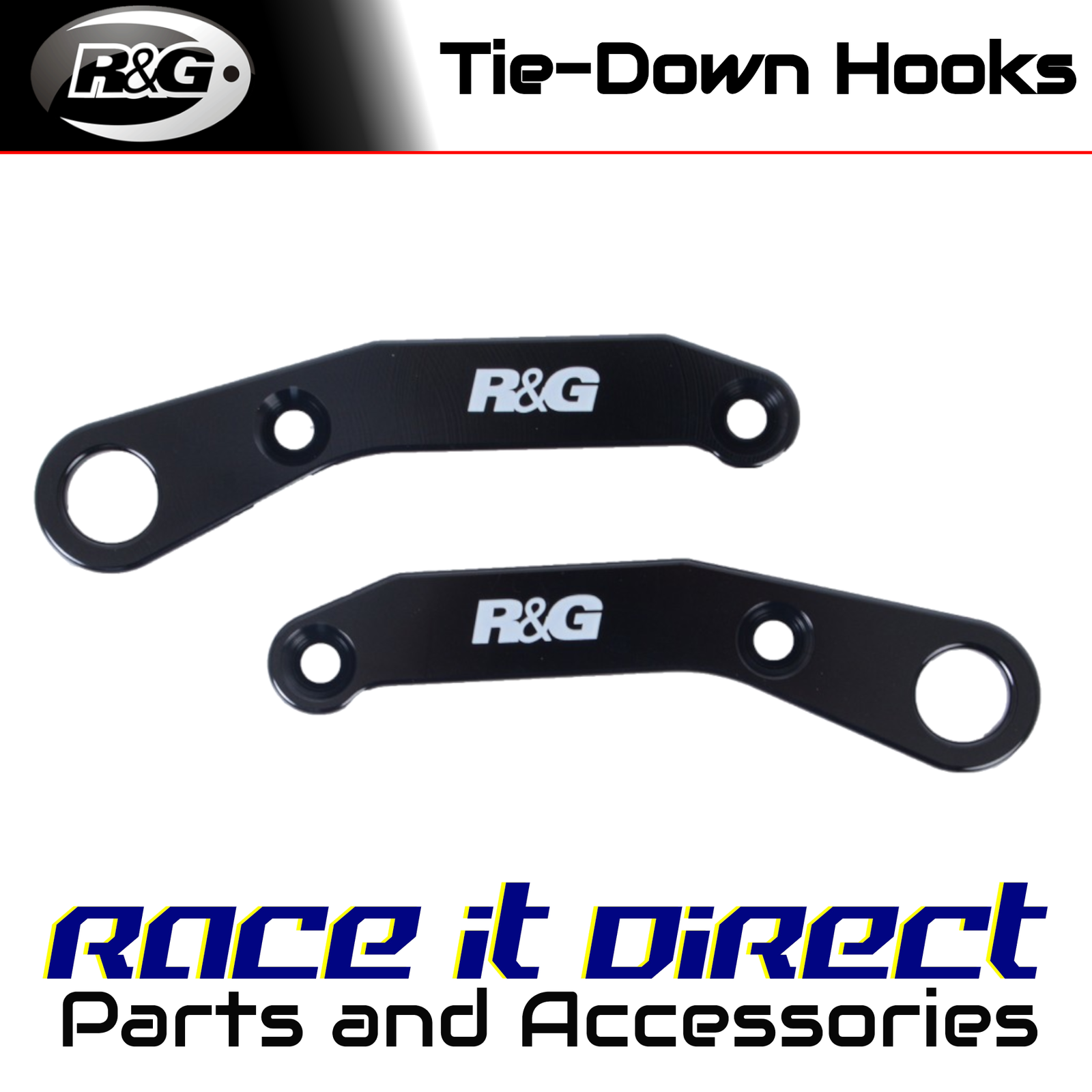 R&G - TH0014BK - Tie-Down Hooks