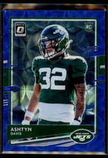 Ashtyn Davis 2020 Donruss Optic Preview Blue Scope Prizm RC Rookie Parallel