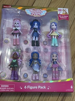 NEW IN BOX Royale High Target Exclusive 6-Pack Dolls Missing Code