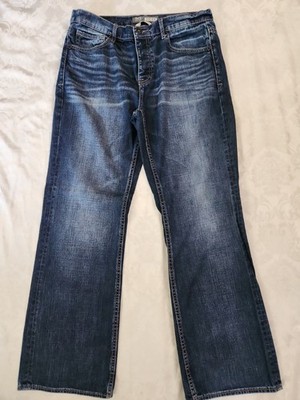 BKE Tyler Bootleg Men's Jean's Size W34R Inseam 32 Blue Denim 
