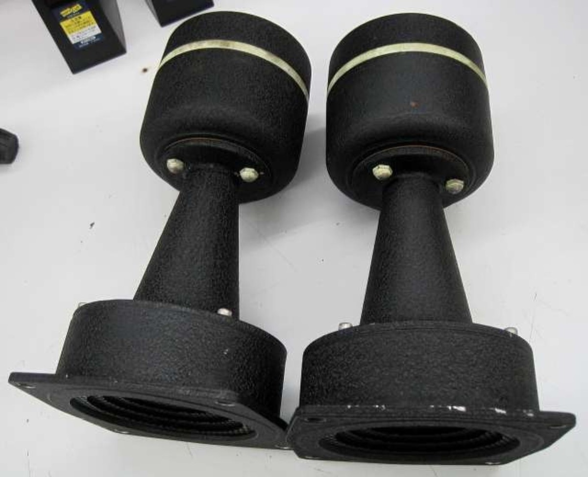 JBL LE175 DLH15 Compression Tweeters 1217-1290 (HL87) horns pair