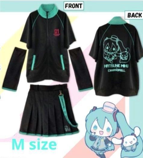 m1 Hatsune Miku x Cinnamoroll Track Jacket Set Up Project Sekai