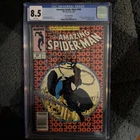 Amazing Spider-Man #300 CGC 8.5 White Pages Newsstand Variant Marvel 1988
