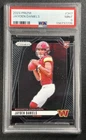 JAYDEN DANIELS PSA 9 2024 PANINI PRIZM #347 ROOKIE RC COMMANDERS 7776