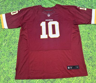 Authentic Washington Redskins Jersey Mens 60 NFL Griffin III Nike