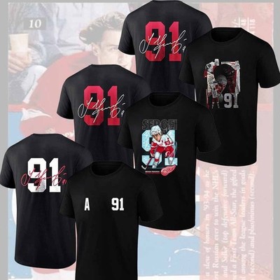 Sergei Fedorov #91 Detroit Red Wings Graphic Collection Unisex Gifts For Fans