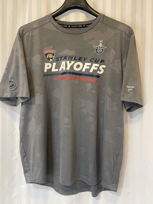 Florida Panthers NHL Playoffs 2021 Fanatics Authentic Pro Short Sleeve Shirt XL