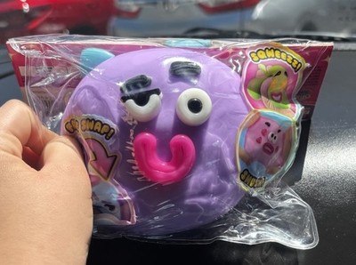 ORB Smushers Face Swap Squish & Stretch Tactile Squeeze Toy Purple/Pink