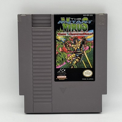 The Mutant Virus Crisis in a Computer World NES Video Game Action - Tested