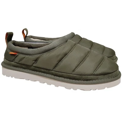 UGG Men Tasman LTA Insulated Slip On Clog Slippers Size US 8 Burnt Olive Green - Image 1 of 4
