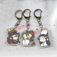3pcs Grandmaster of Demonic Cultivation Wei Wuxian Lan Wangji Acrylic Keychain